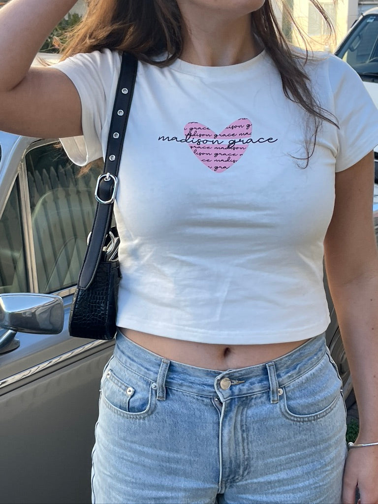 Love on Top Tee (White)