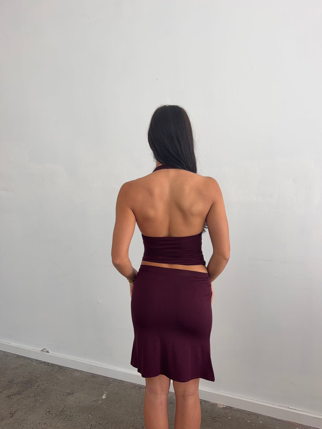 The Sloane Top (Black Berry)