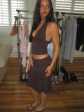 The Sloane Skirt (Cocoa)