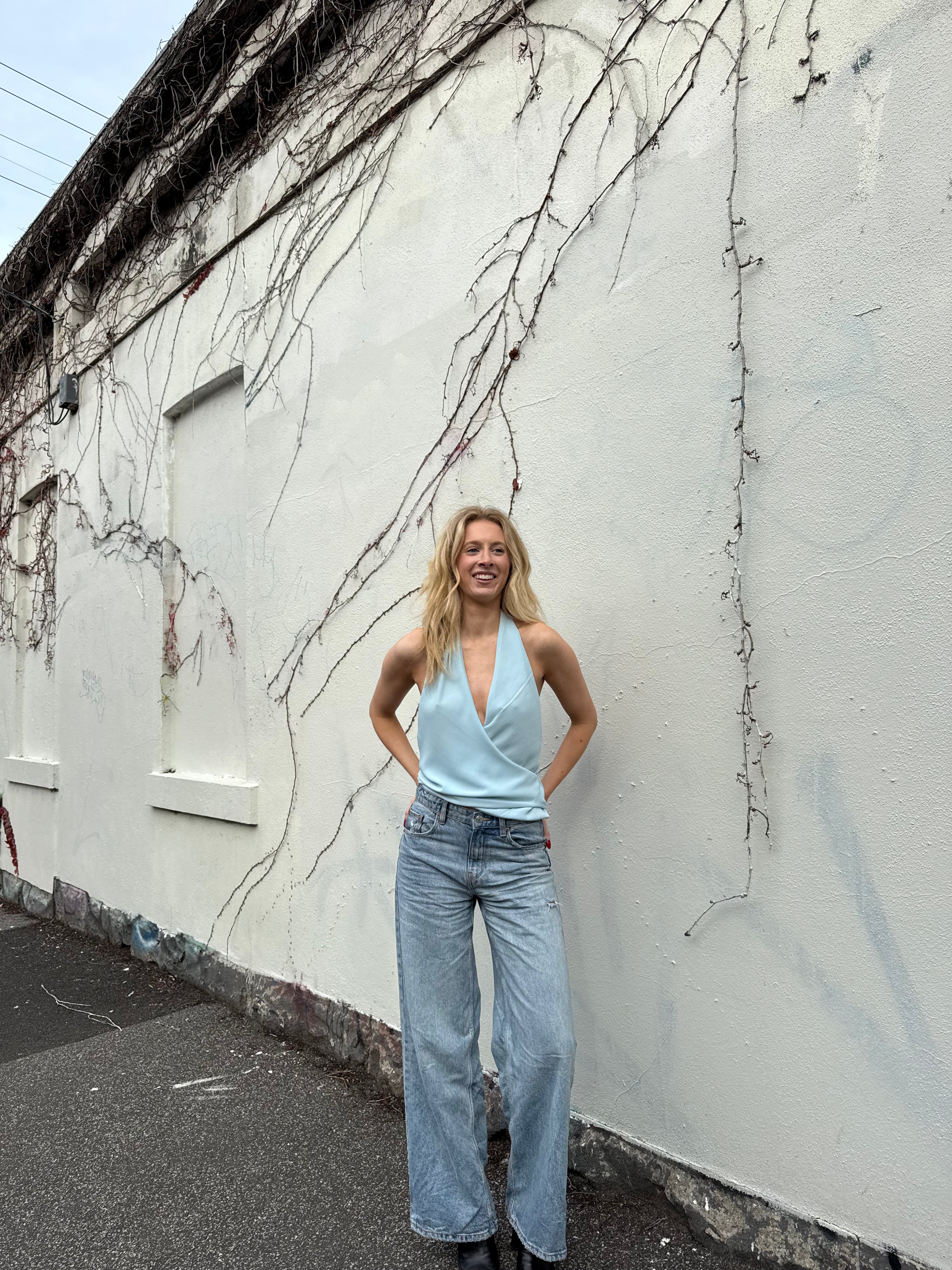 The Rae Top (Blue)