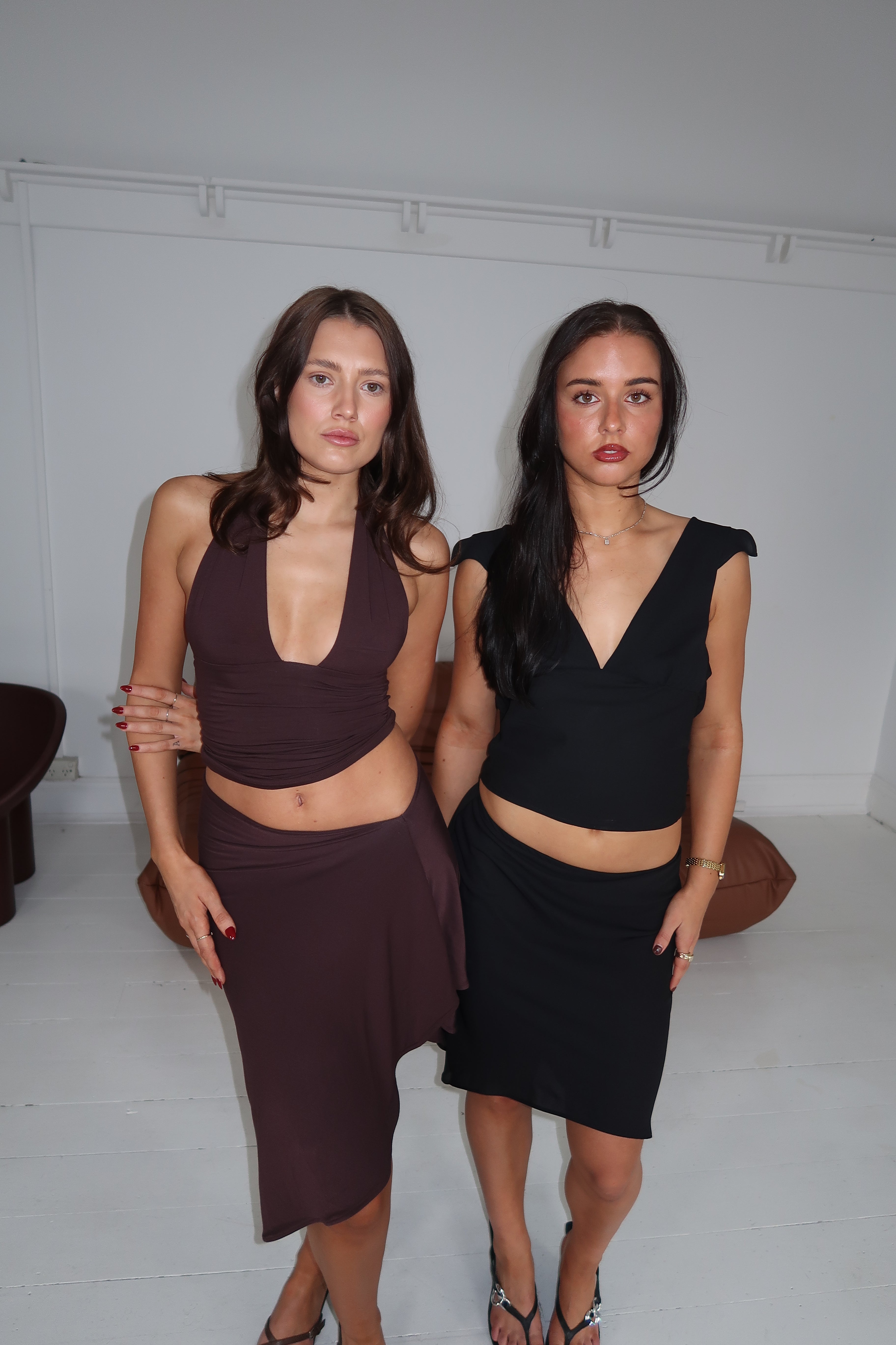 The Amelia Top (Cocoa)