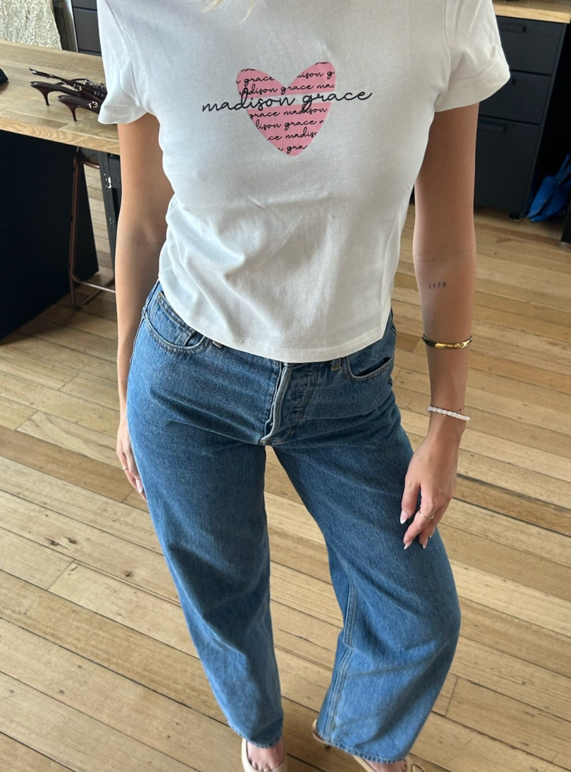 Love on Top Tee (White)