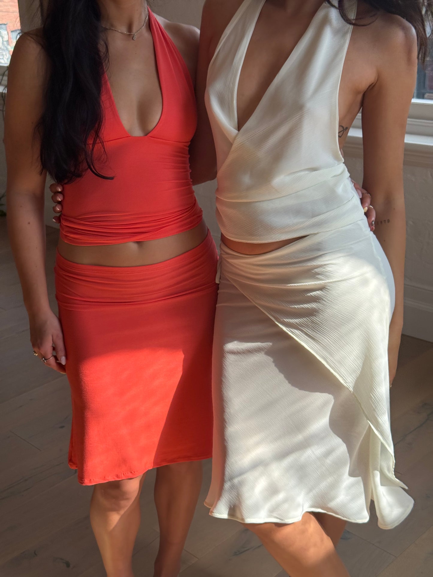 The Rae Midi (Cream)