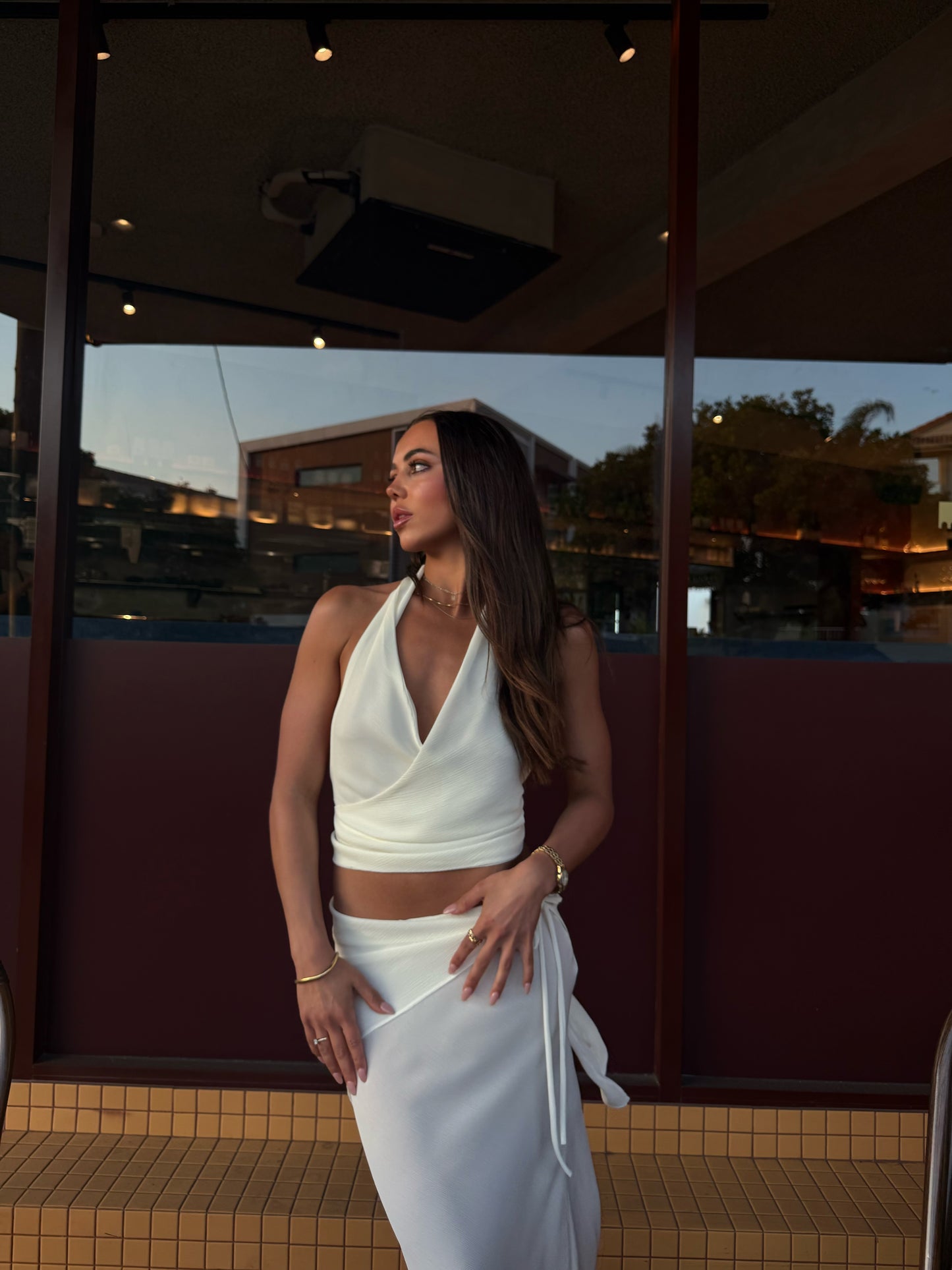 The Rae Midi (Cream)