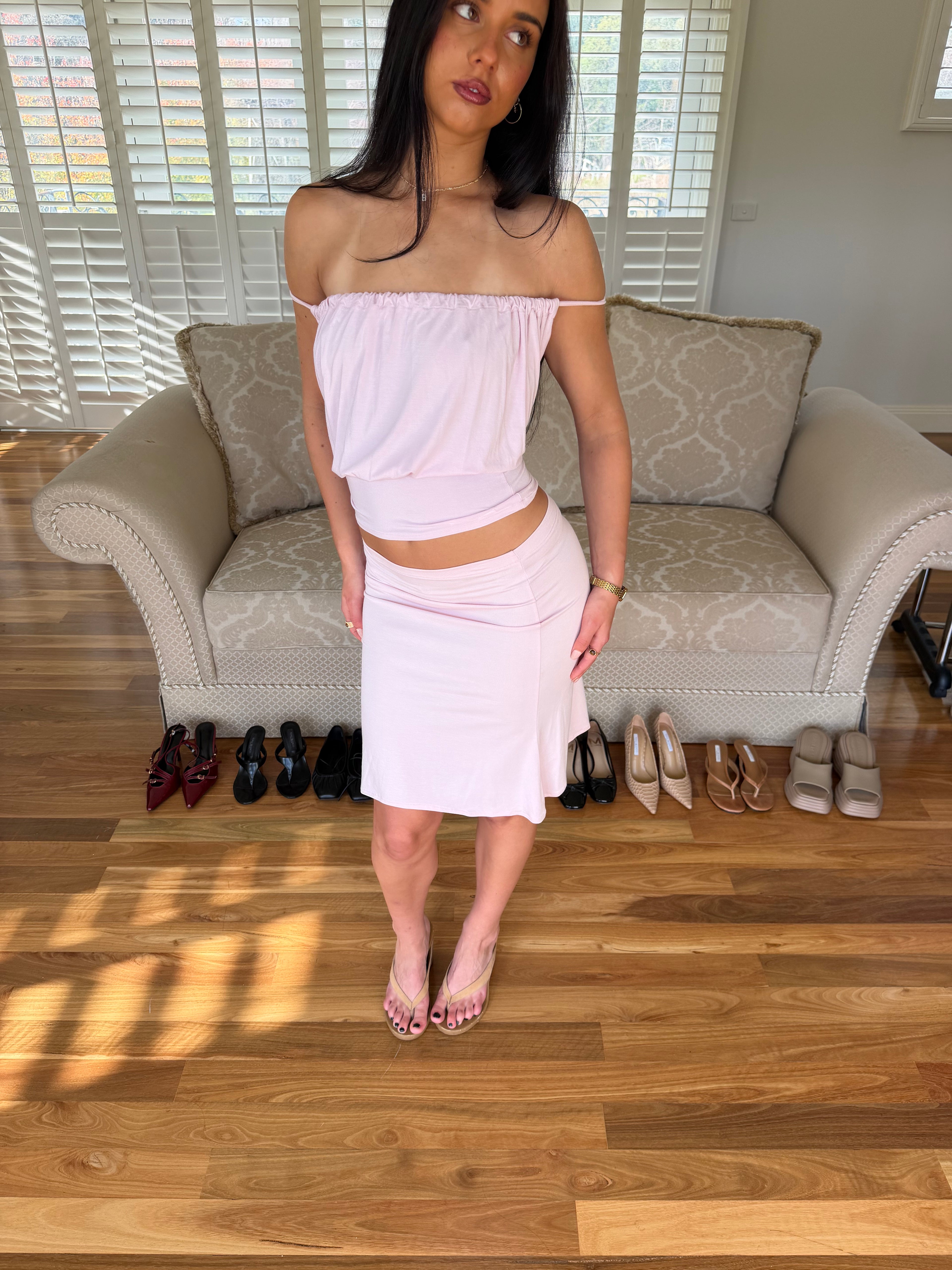 The Sloane Skirt (Pink)