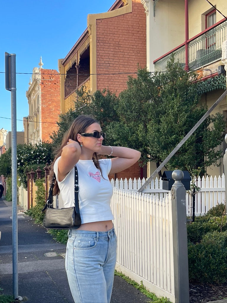 Love on Top Tee (White)